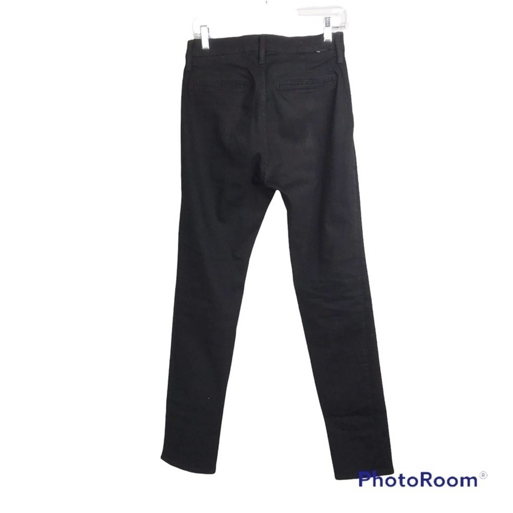 MOTHER Denim the Shaker Prep Straight Up in solid black size 29 - Picture 4 of 15